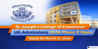 SJCC Begins UG Admission 2026 Phase II; Apply by March 31 @sjcc.edu.in